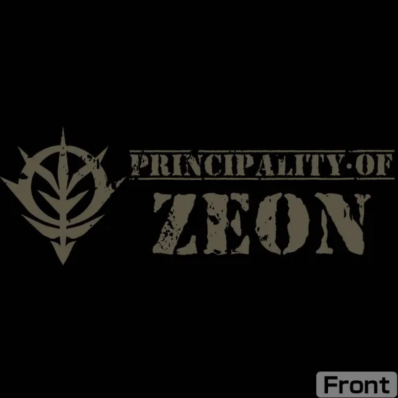 Mobile Suit Gundam: Zeon Armed ForcesThin Dry Hoodie BLACK XL