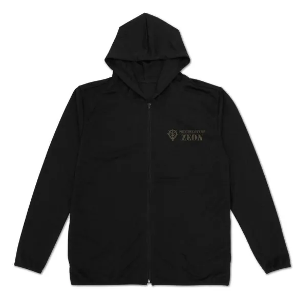 Mobile Suit Gundam: Zeon Armed ForcesThin Dry Hoodie BLACK XL