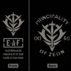Mobile Suit Gundam: Zeon Armed ForcesDry T-shirt BLACK XL