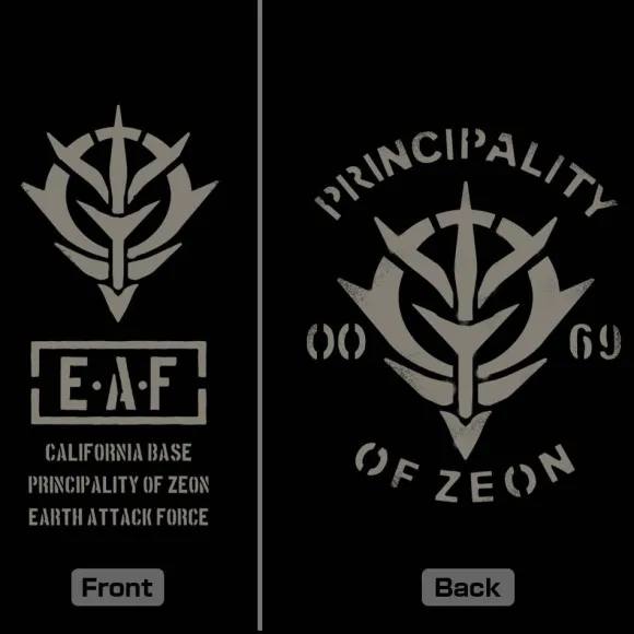 Mobile Suit Gundam: Zeon Armed ForcesDry T-shirt BLACK M