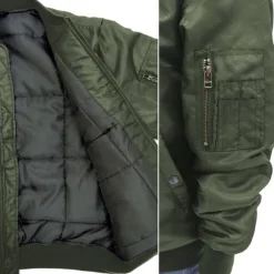 Mobile Suit Gundam: Zeon Armed Forces MA-1 Jacket Moss XL