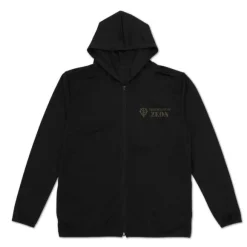 Mobile Suit Gundam: Zeon Armed Forces Thin Dry Hoodie BLACK M