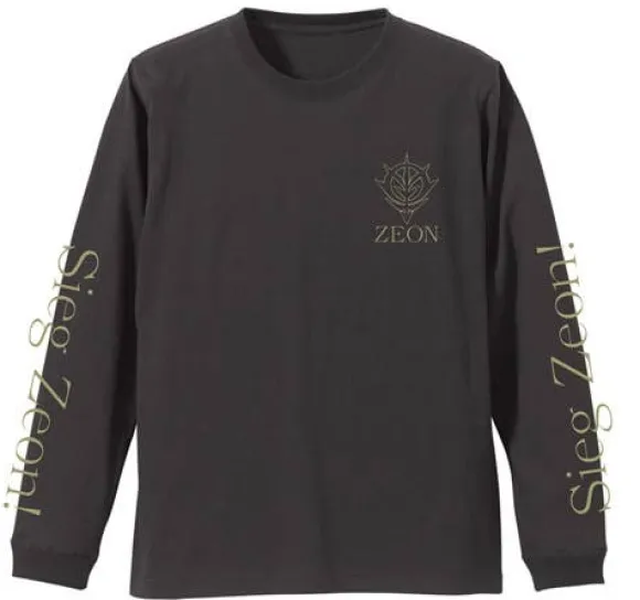 Mobile Suit Gundam: Zeon Army Long Sleeve T-Shirt / Sumi-L