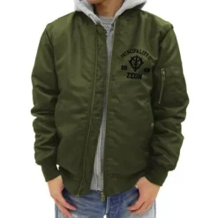 Mobile Suit Gundam: Zeon Army MA-1 Jacket: Moss - M