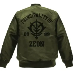 Mobile Suit Gundam: Zeon Army MA-1 Jacket: Moss - L