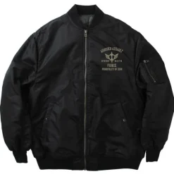 Mobile Suit Gundam: Zeon Assault Mobile Army MA-1 Jacket Black M