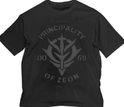 Mobile Suit Gundam: Zeon Big Silhouette T-Shirt Black XL
