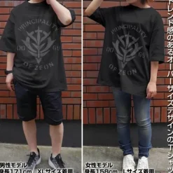 Mobile Suit Gundam: Zeon Big Silhouette T-Shirt Black L