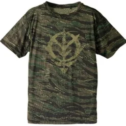 Mobile Suit Gundam: Zeon Camouflage Dry T-Shirt: Tiger-M