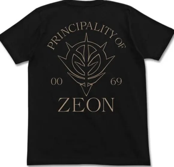 Mobile Suit Gundam: Zeon Dry T-Shirt: Black-S
