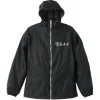 Mobile Suit Gundam: Zeon E.A.F. Hooded Windbreaker / Black x White - XL