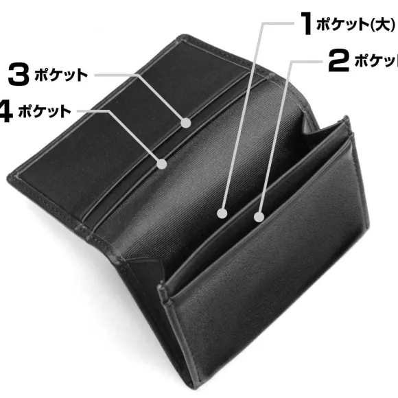 Mobile Suit Gundam: Zeon Earth Forces Synthetic Leather Card Case