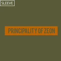 Mobile Suit Gundam: Zeon Earth Forces Heavyweight T-Shirt / Moss-L