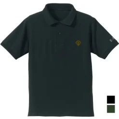 Mobile Suit Gundam: Zeon Earth Attack Force Embroidered Polo Shirt BLACK S