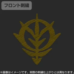 Mobile Suit Gundam: Zeon Earth Attack Force Embroidered Polo Shirt BLACK S