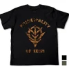 Mobile Suit Gundam: Zeon Faded Print T-Shirt / Black-L