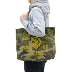 Mobile Suit Gundam: Zeon Force Camouflage Heavy Canvas Tote Bag / Camouflage