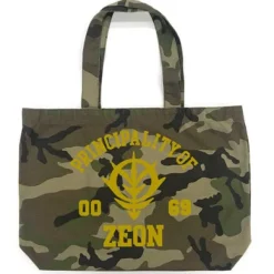 Mobile Suit Gundam: Zeon Force Camouflage Heavy Canvas Tote Bag / Camouflage
