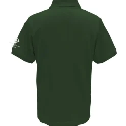 Mobile Suit Gundam: Zeonic Embroidered Polo Shirt / British Green-Xl