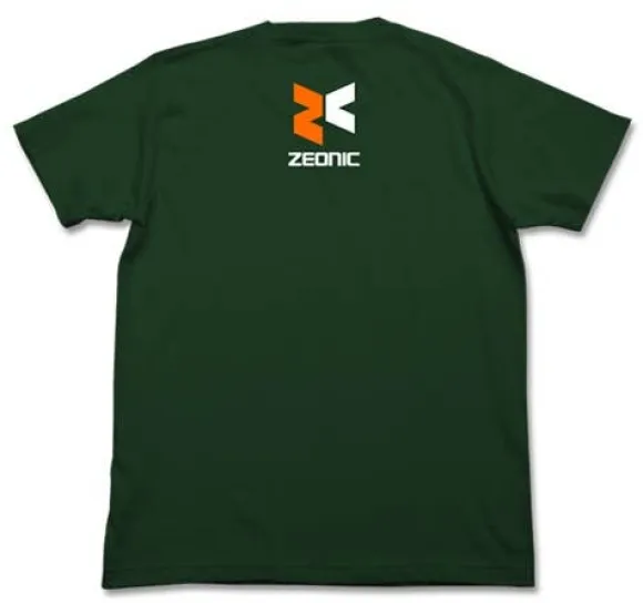 Mobile Suit Gundam Zeonic T-shirt Ivy Green XL