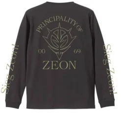 Mobile Suit Gundam: Zeon Long Sleeve T-Shirt: Sumi-S