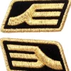 Mobile Suit Gundam: Zeon Military Rank Insignia Patch / Black