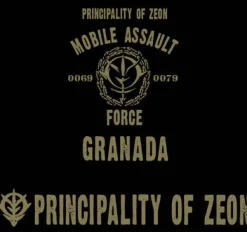 Mobile Suit Gundam: Zeon Mobile Assault Force Sweatpants / Black-Xl