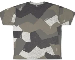 Mobile Suit Gundam: Zeon Splinter Camouflage Double-sided Full Graphic T-shirt: M