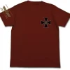 Mobile Suit Gundam: Zeon Victoria Cross T-shirt / Burgundy - M