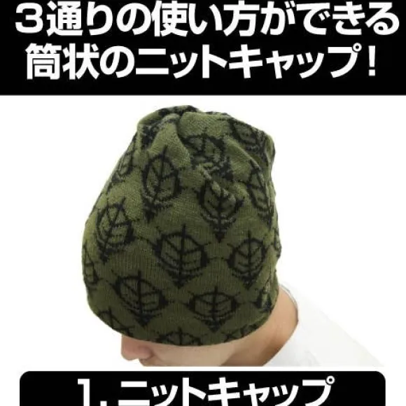 Mobile Suit Gundam: Zeon 3 Way Knit Cap