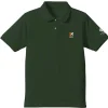 Mobile Suit Gundam: Zonic Embroidered Polo Shirt British Green L