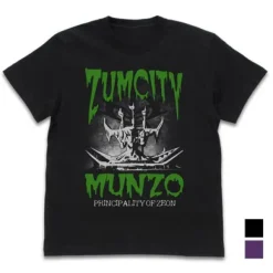 Mobile Suit Gundam: Zum City Royal Government Building T-Shirt / Black-Xl