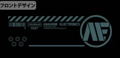Mobile Suit Zeta Gundam: Anaheim Electronics Functional Tote Bag / Black