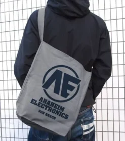 Mobile Suit Zeta Gundam: Anaheim Electronics Shoulder Tote / Medium Gray