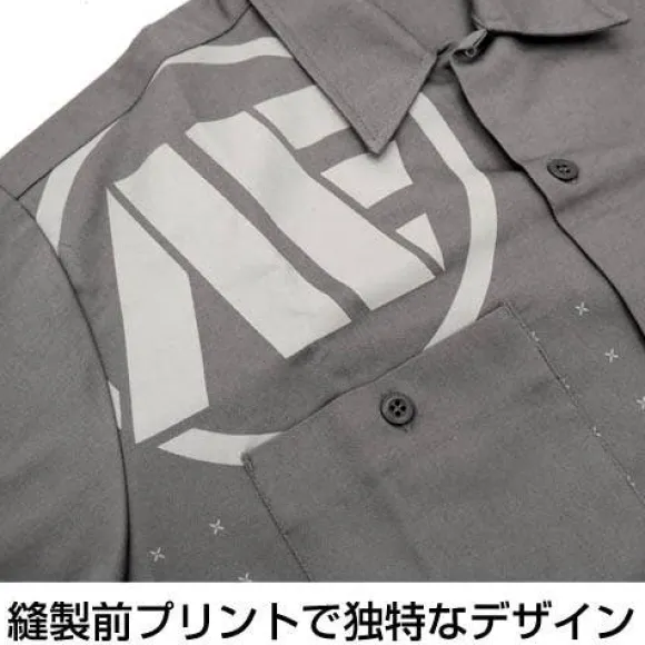 Mobile Suit Zeta Gundam: Anaheim Electronics Design Work Shirt: XL