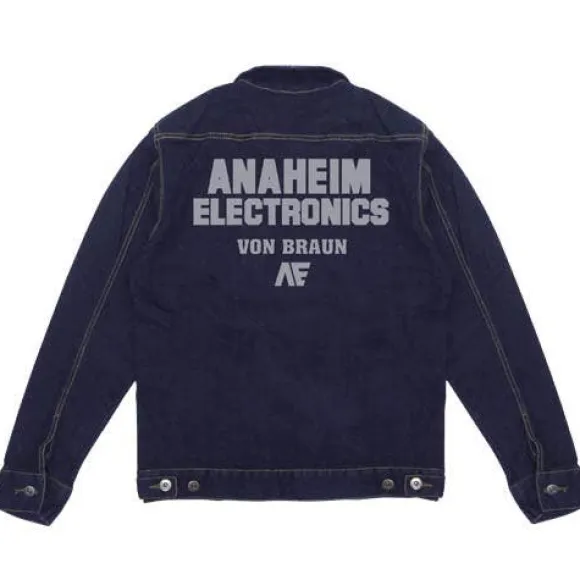 Mobile Suit Zeta Gundam: Anaheim Electronics Jean Jacket: Indigo - XL
