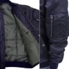 Mobile Suit Zeta Gundam: Anaheim Electronics MA-1 Jacket: Navy - XL