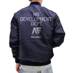 Mobile Suit Zeta Gundam: Anaheim Electronics MA-1 Jacket: Navy - S