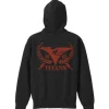 Mobile Suit Zeta Gundam: Titans Zip Parka / Black x Red - S