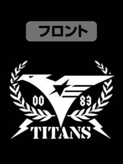 Mobile Suit Zeta Gundam: Titans Zip Parka / Black x Red - M
