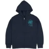 Mobile Suit Z Gundam: Anaheim Electronics Zip Hoodie / Navy-XXL