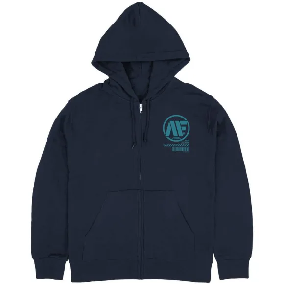 Mobile Suit Z Gundam: Anaheim Electronics Zip Hoodie / Navy-XXL