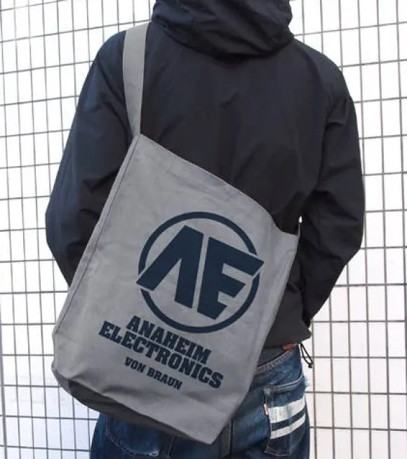 Mobile Suit Z Gundam: Anaheim Electronics Shoulder Tote / Medium Gray