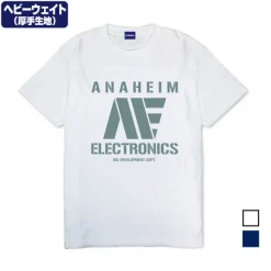 Mobile Suit Z Gundam: Anaheim Electronics Heavyweight T-Shirt / White-M