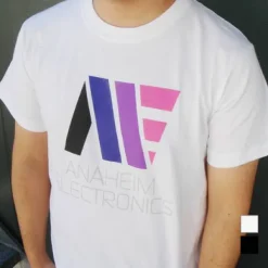 Mobile Suit Z Gundam: Anaheim Gradient T-Shirt / White-M