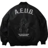 Mobile Suit Z Gundam: Original Waverider Ma-1 Jacket / Black-Xl