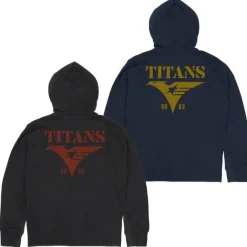 Mobile Suit Z Gundam: Titans U.C.0083 Zip Hoodie / Black-XXL