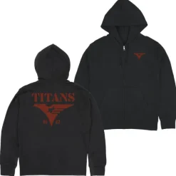 Mobile Suit Z Gundam: Titans U.C.0083 Zip Hoodie / Black-XL