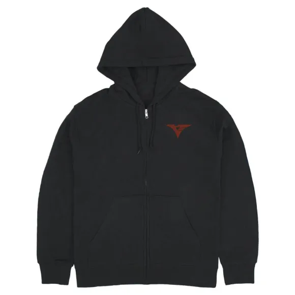 Mobile Suit Z Gundam: Titans U.C.0083 Zip Hoodie / Black-XL