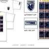 MS Line up Titans T-Shirt White S